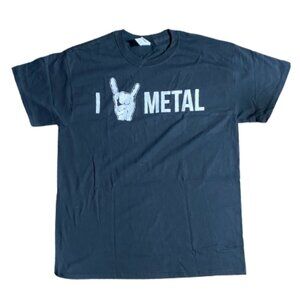 NEW Century Media I Love Metal T-shirt